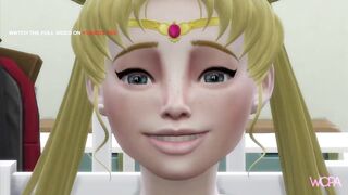 [TRAILER] SAILOR MOON CHEATING ON BOYFRIEND WITH TWO CLASSMATES