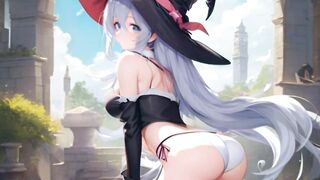 Witch girls hentai anime compilation 魔女の女の子のエロアニメコンピレーション animation