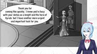 Zelda: A Night with the Princess [Fan Comic] Link and Zelda Hentai