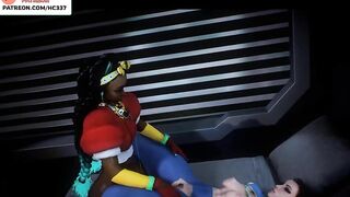 FUTANARI KIMBERLY FUCK CHUN LI IN ANAL IN LOVE HOTEL - HOTTEST STREET FIGHTER HENTAI ANIMATION 60FPS