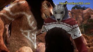 XXXmas orgy with Rudie the Futanari Reindeer