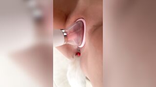 Fucked with a slut plug in the ass