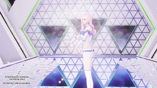 [MMD] JEON SOMI - Fast Forward Seraphine Sexy Kpop Dance League Of Legends Uncensored Hentai