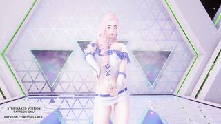 [MMD] JEON SOMI - Fast Forward Seraphine Sexy Kpop Dance League Of Legends Uncensored Hentai