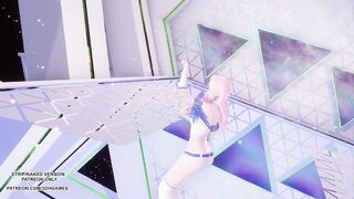 [MMD] JEON SOMI - Fast Forward Seraphine Sexy Kpop Dance League Of Legends Uncensored Hentai