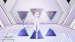 [MMD] JEON SOMI - Fast Forward Seraphine Sexy Kpop Dance League Of Legends Uncensored Hentai
