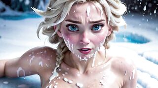 Elsa Loves Being Nude and Sucking Cock - Frozen Porn Parody