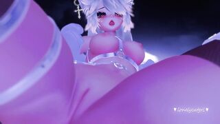 I'm back! Watch me play with myself in the moonlight uwu | VRChat