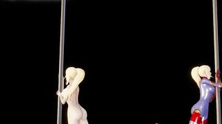 Zero Suit Samus Aran do hot POLEDANCE