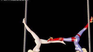 Zero Suit Samus Aran do hot POLEDANCE