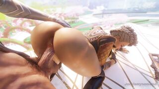 Loba Tries Rooftop Anal [Apex Legends] [Animated]