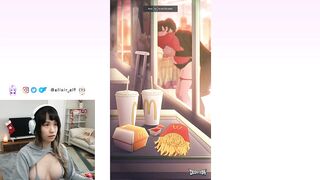 Viral McDonald's Waifu ???? Short Hentai Animation [Fan Reaction]