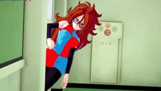 Gohan e Bulma fudendo no Futuro dos Androides - DBZ parody