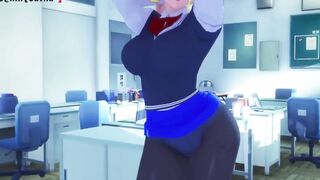 Gohan e Bulma fudendo no Futuro dos Androides - DBZ parody