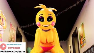 Chica Fnaf Hard Riding On Dick In Room | Exclusive Fnaf Hentai 3D 60fps