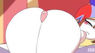 Phat Ass Big Titty Sexy Jester PAWG Getting railed With A Giant Thick Cock