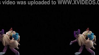 VReal 18K US Cracs Lesbian Triangle Licking Assholes - Cyberpunk 2077 Parody