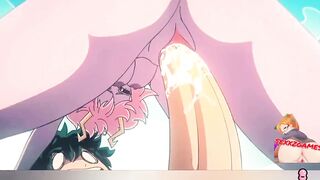 Mina ashido boku no hero academia hentai anime manga