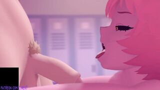 Futa My hero academia Toga and Mina Ashido