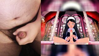 Nun Lily big ass and boobs 3D game