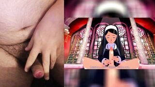 Nun Lily big ass and boobs 3D game