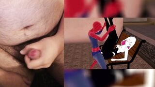 Spider-Man fuck big ass gwen 3D Game