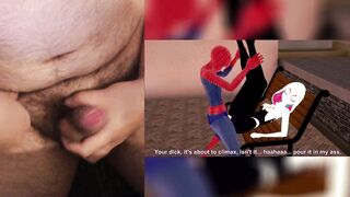 Spider-Man fuck big ass gwen 3D Game