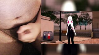 Spider-Man fuck big ass gwen 3D Game