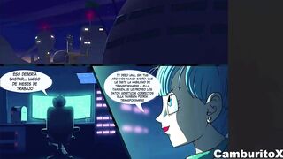 Bulma Eats Android 18's Wet Pussy Until She Cums