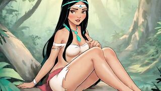 Pocahontas Frees Her Body in the Wilderness