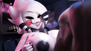 Five Nights In Anime 3D #1 TITS AND BUTTS ON 3D!!!