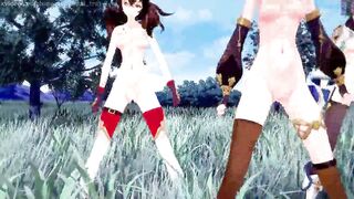 [MMD] I.O.I - Pick me(Produce 101) (Collei, Amber, Sucrose)