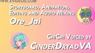 DragonBall Hentai - ChiChi's Birthday Bukkake