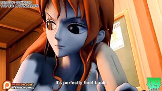 NAMI X LUFFY HARD SEX ANIMATION ONE PIECE