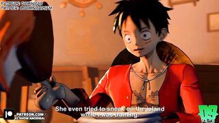 NAMI X LUFFY HARD SEX ANIMATION ONE PIECE