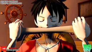 NAMI X LUFFY HARD SEX ANIMATION ONE PIECE
