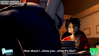 NAMI X LUFFY HARD SEX ANIMATION ONE PIECE