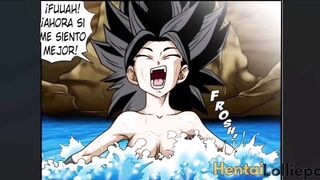 Caulifla Sucks Trunks' Huge Cock Dry - Dragon Ball Super Hentai
