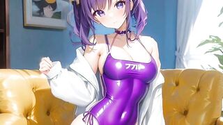 One piece swimsuit anime girls compilation ワンピース水着アニメ女の子コンピレーション