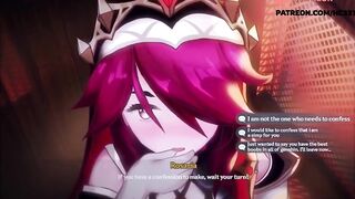 Rosaria Hentai Genshin Impact High Quality 4K Sound