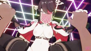 Masked Bitch Beidou Sex Ride