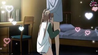 doy unas clases de sexo a mi compañera de cuerto - cutecartoon