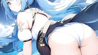Chubby thick anime girls hentai ぽっちゃり太いアニメエロ女の子 compilation