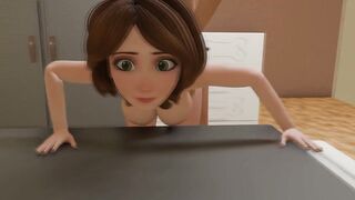 Porn cartoon - fast super anal