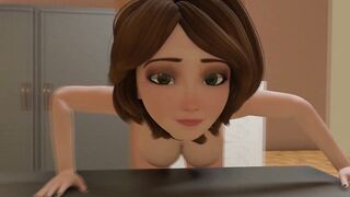 Porn cartoon - fast super anal