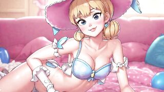 Bo Peep From Toy Story Nude in the Sheep Fields