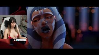 Ashoka is defeated and gets pounded by Darth Maul ????