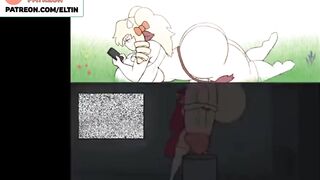 FUTANARI BIG DICK COWGIRL MASTURBATION - HOTTEST FUTA ANIMATION 60FPS