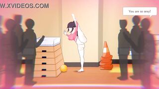Cute college lady having sex with men in 7 days girlfriend new hentai gameplay