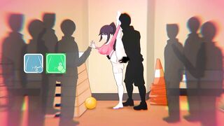 Cute college lady having sex with men in 7 days girlfriend new hentai gameplay
